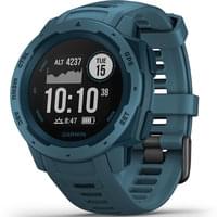 garmin instinct gps watch lakeside blue